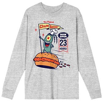Men's Spongebob Squarepants Long Sleeve Tee