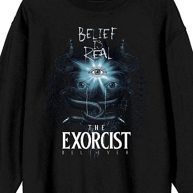 Men's The Exorcist Belief Is Real Third Eye Sweatshirt