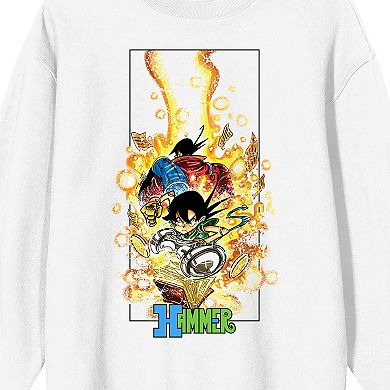 Men's Hammer Stud with Books Sweatshirt