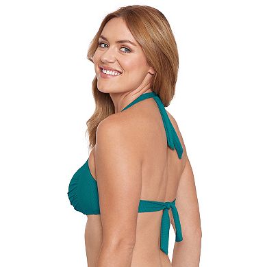 Women's DRAPER JAMES RSVP™ Twist Halter Bra Swim Top