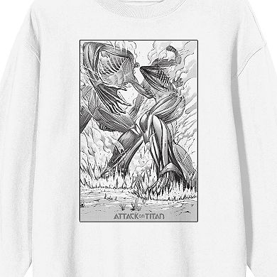 Men's Attack On Titan Two Titans Sweatshirt