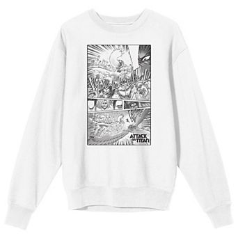 Men's Attack On Titan 9 Titans War Sweatshirt