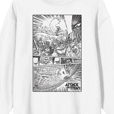 Men's Attack On Titan 9 Titans War Sweatshirt