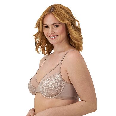 Bali One Smooth U Lightweight Lace Underwire Minimizer Bra DF3386