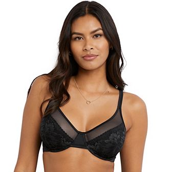 Bali® One Smooth U® Lightweight Lace Underwire Minimizer Bra DF3386