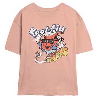 Juniors' Kool-Aid Fruit Skateboard Skimmer Graphic Tee