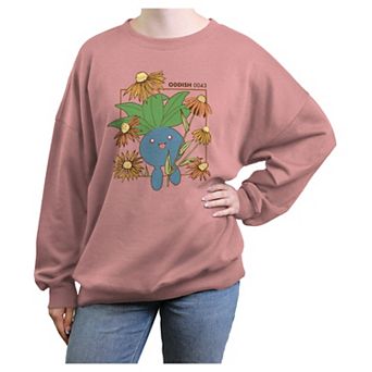 Juniors' Pokemon Oddish Field Graphic Fleece