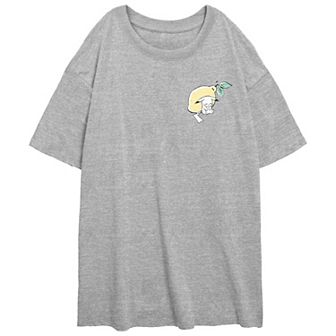 Juniors' Pokemon Sleeping Pikachu Oversize Graphic Tee