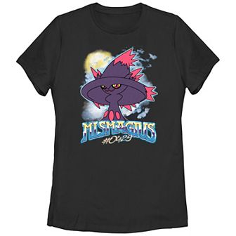 Juniors' Pokemon Ghostly Mismagius Graphic Tee