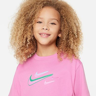 Girls 7-16 Nike Sportswear Swoosh Boxy Tee