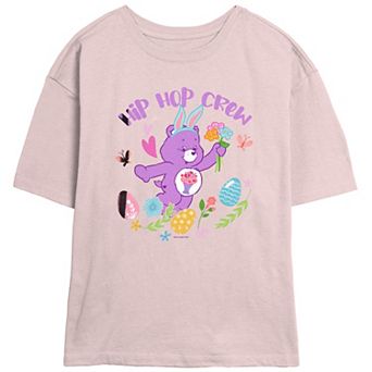 Juniors' Care Bears Hip Hop Crew Skimmer Graphic Tee