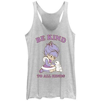 Juniors' Rainbow Brite Be Kind To All Kinds Tri-Blend Racerback Graphic Tank Top