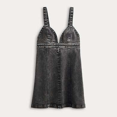 Twinkle Star Denim Dress D1508