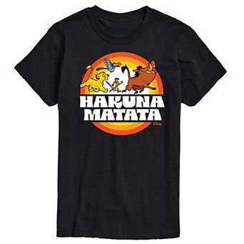 Disney's The Lion King Men's Hukana Matata Graphic Tee