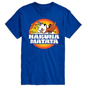 Disney's The Lion King Men's Hukana Matata Graphic Tee