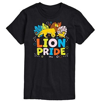 Disney's The Lion King Simba And Mufasa Men's Graphic Tee