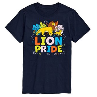 Disney's The Lion King Simba And Mufasa Men's Graphic Tee