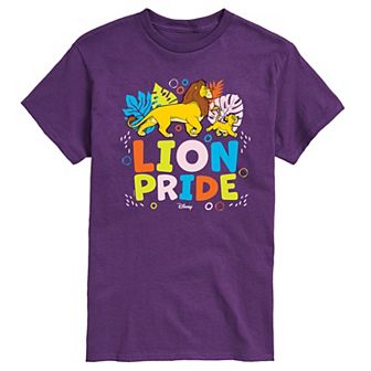 Disney's The Lion King Simba And Mufasa Men's Graphic Tee