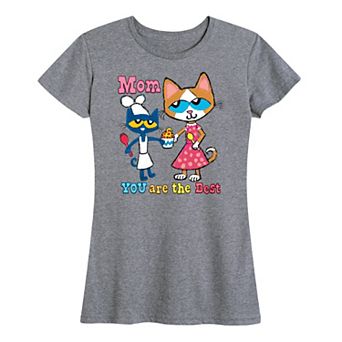 Women's Pete the Cat The Best Mom Graphic Tee