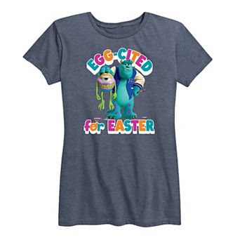 Disney / Pixar's Monsters, Inc. Women's Egg-cited For Easter Graphic Tee