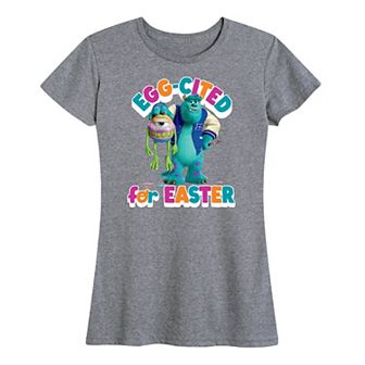 Disney / Pixar's Monsters, Inc. Women's Egg-cited For Easter Graphic Tee