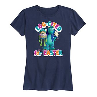 Disney / Pixar's Monsters, Inc. Women's Egg-cited For Easter Graphic Tee