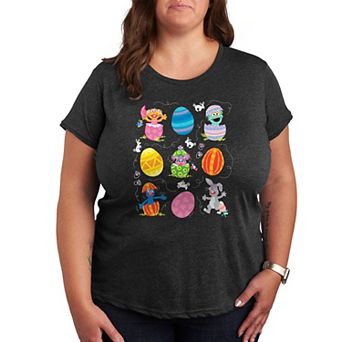 Plus Sesame Street Eggs And Bunny Graphic Tee