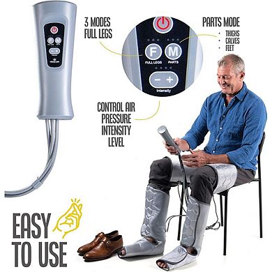 Air Compression Massager For Foot And Leg, Helps With Circulation, Relaxation And Pain Reliefs
