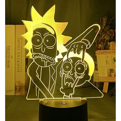 3d Light Rick & Morty