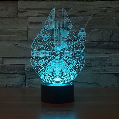 3d Light Star Wars Millennium Falcon