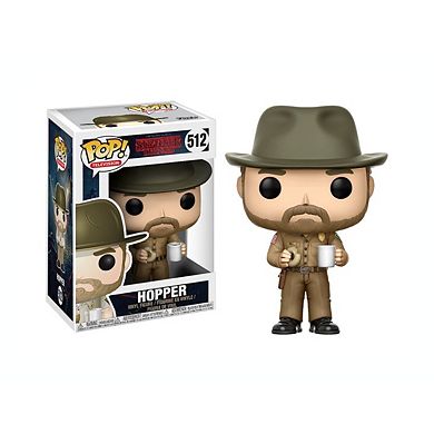 Funko Pop! Stranger Things Hopper With Hat #512