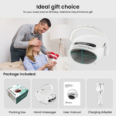 how to make a vibrating massager Snailax Massage Seat Cushion with Heat, Back Massager with Vibration,  Massage Pad for Chair, Gift