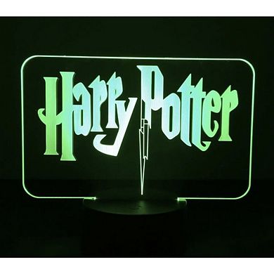3d Light Harry Potter Logo
