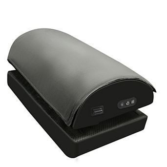 Snailax Foot Rest Under Desk, Heated Under Desk Footrest With Double Layer Adjustable Height