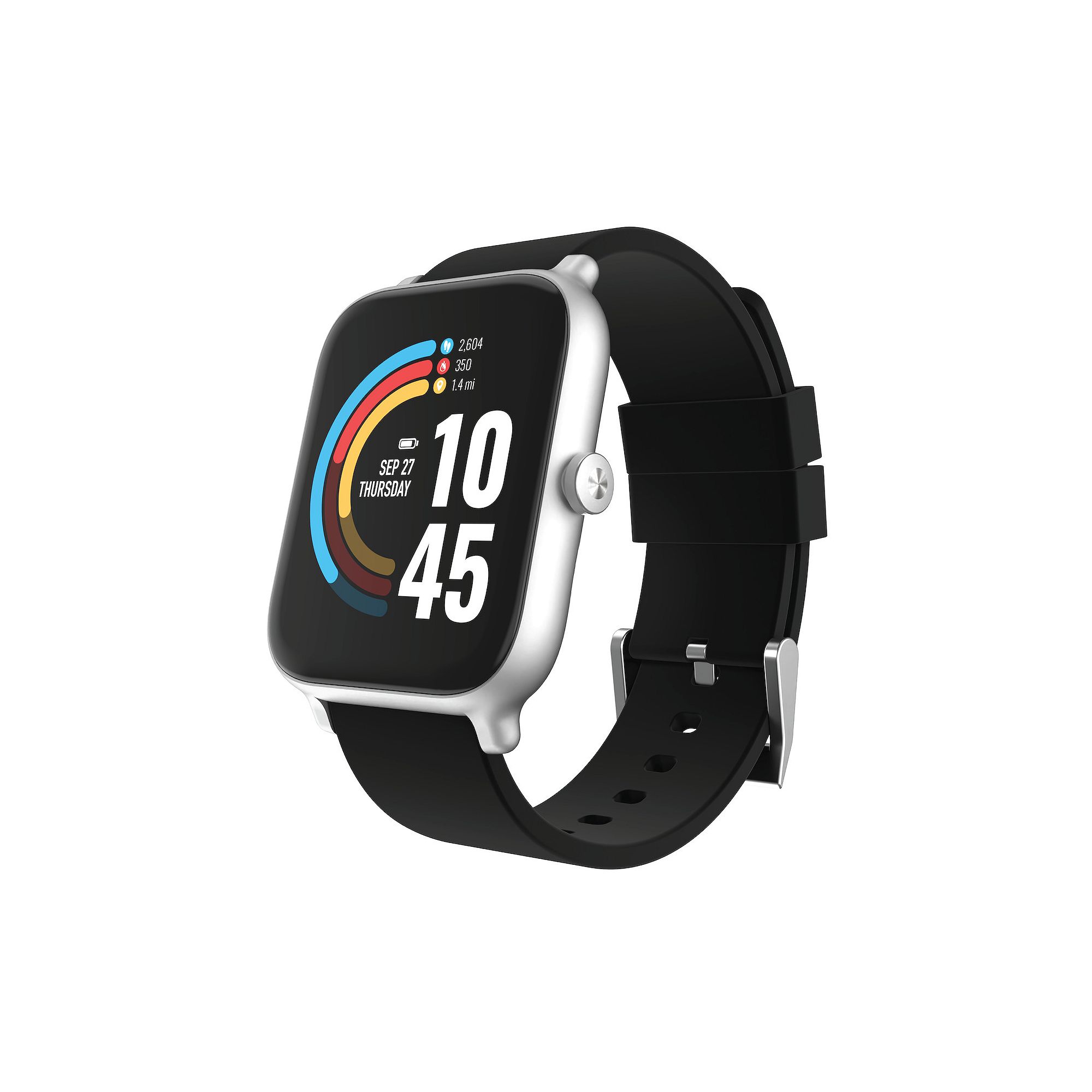 24/7 Evo Unisex Smartwatch - EV1S01, White