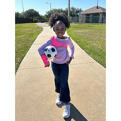 Toddler Girl & Girls 6-12 Jumping Beans® Adaptive Lettuce Edge Thermal Long Sleeve T-Shirt