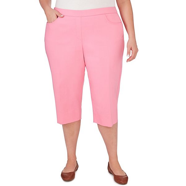 Plus Size Alfred Dunner Miami Clamdigger Pull-On Pants