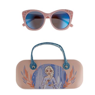 Disney's Frozen Elsa Girls' Sunglasses & Case Set
