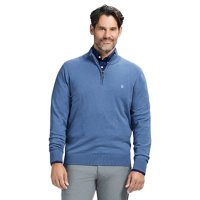 Izod men's quarter zip sweater hotsell