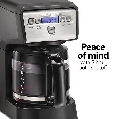 Hamilton Beach 12 Cup Compact Coffee Maker