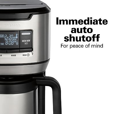 Hamilton Beach Programmable Front-Fill 12 Cup Coffee Maker with