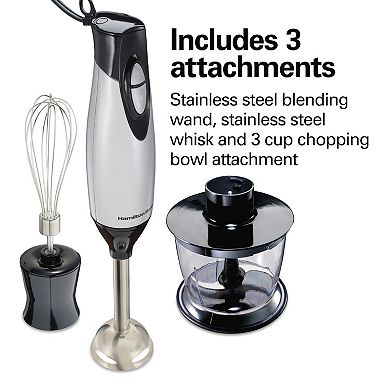 Hamilton Beach 2-Speed Hand Blender with Attachments