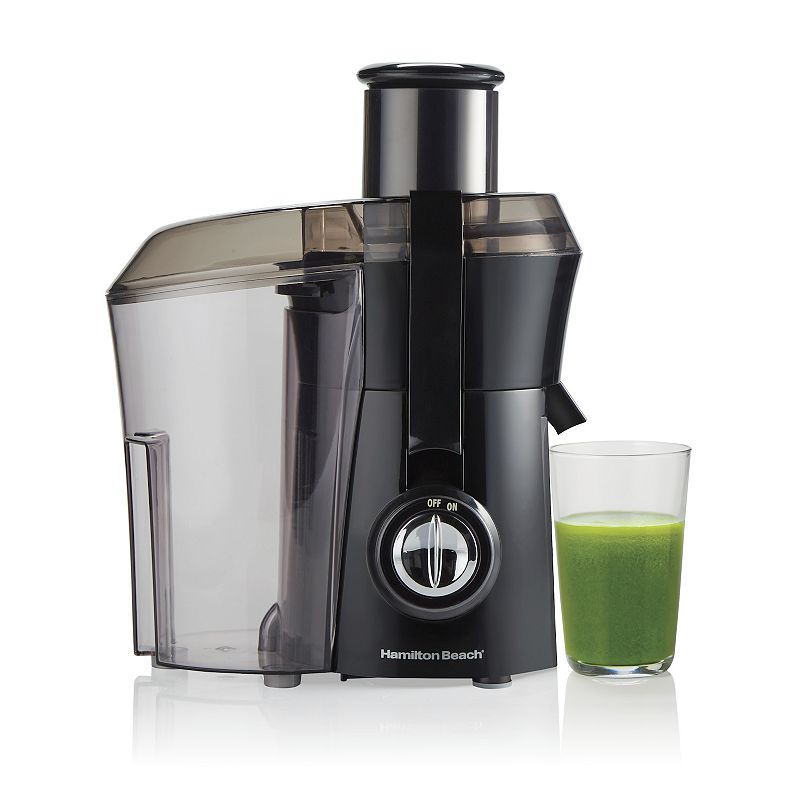 Hamilton Beach Juicer Machine  Big Mouth 3 Feed Chute  Centrifugal  Easy to Clean  BPA Free  800W  (67601A)  Black