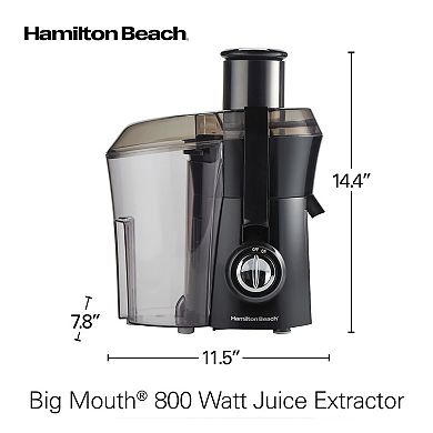 Hamilton Beach Big Mouth 800 Watt Juice Extractor