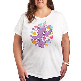 Plus Care Bears Bunny Bear Graphic Tee