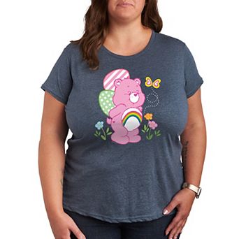 Plus Care Bears Easter Scene Graphic Tee