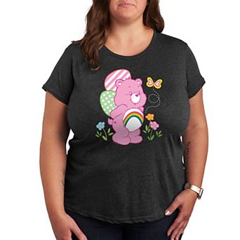 Plus Care Bears Easter Scene Graphic Tee