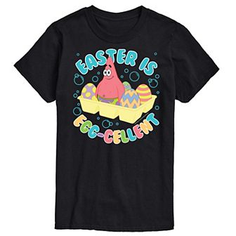 Men's SpongeBob SquarePants Egg-celent Graphic Tee