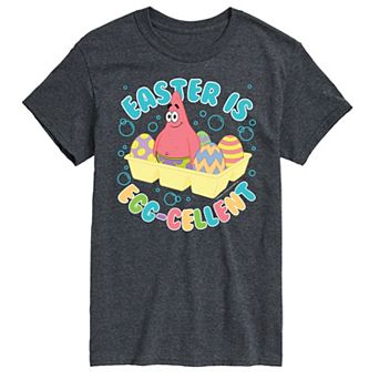 Men's SpongeBob SquarePants Egg-celent Graphic Tee