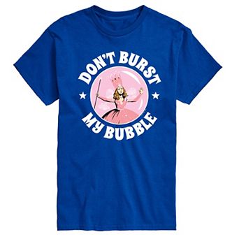 Men's Wizard Of Oz Don't Burst My Bubble Graphic Tee
